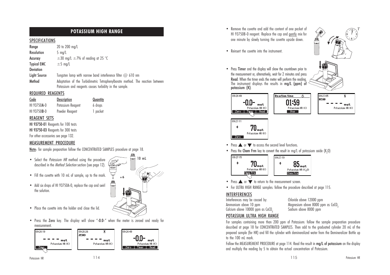 Hanna Instruments HI 83099 User Manual | Page 58 / 69