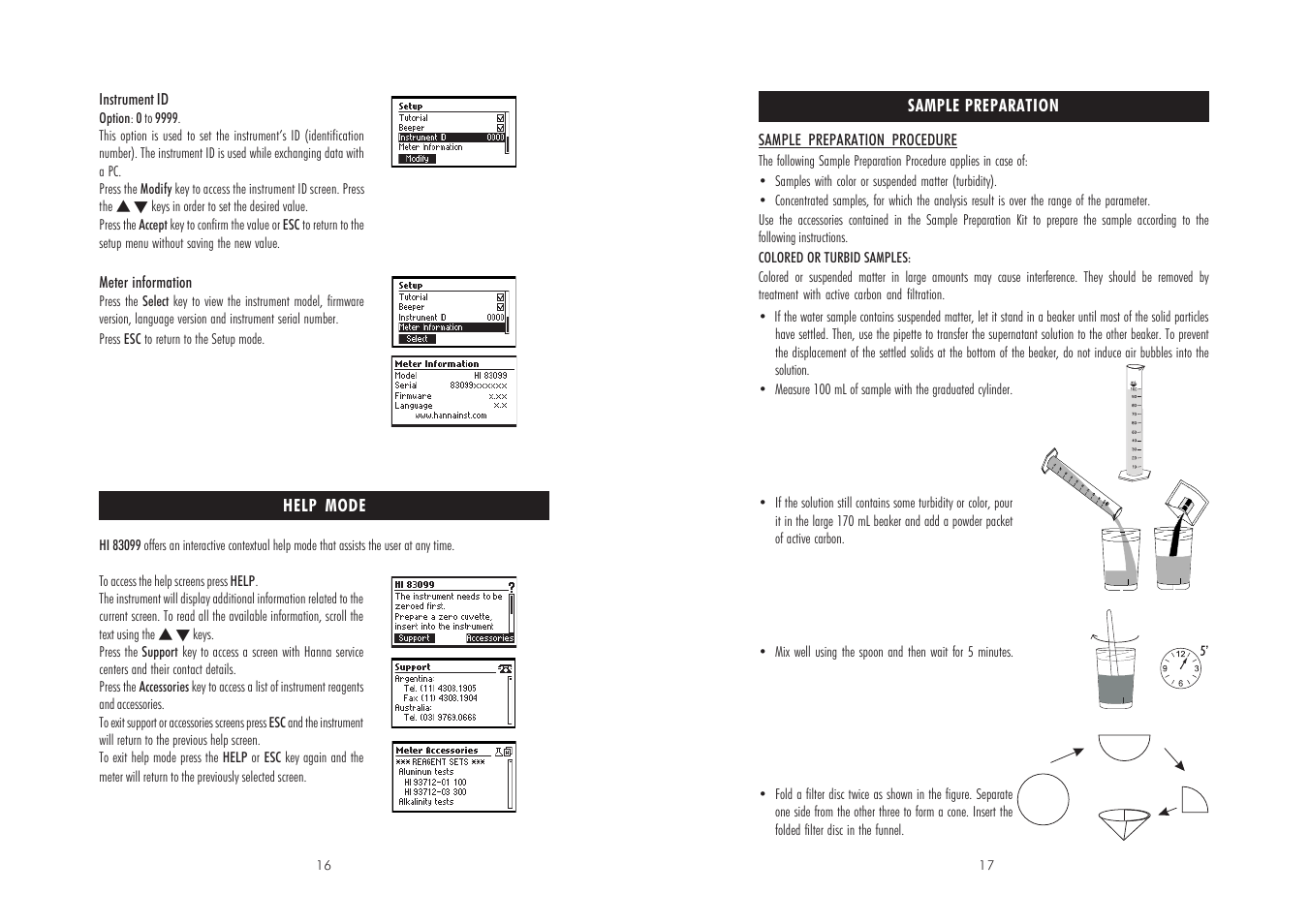 Hanna Instruments HI 83099 User Manual | Page 9 / 69