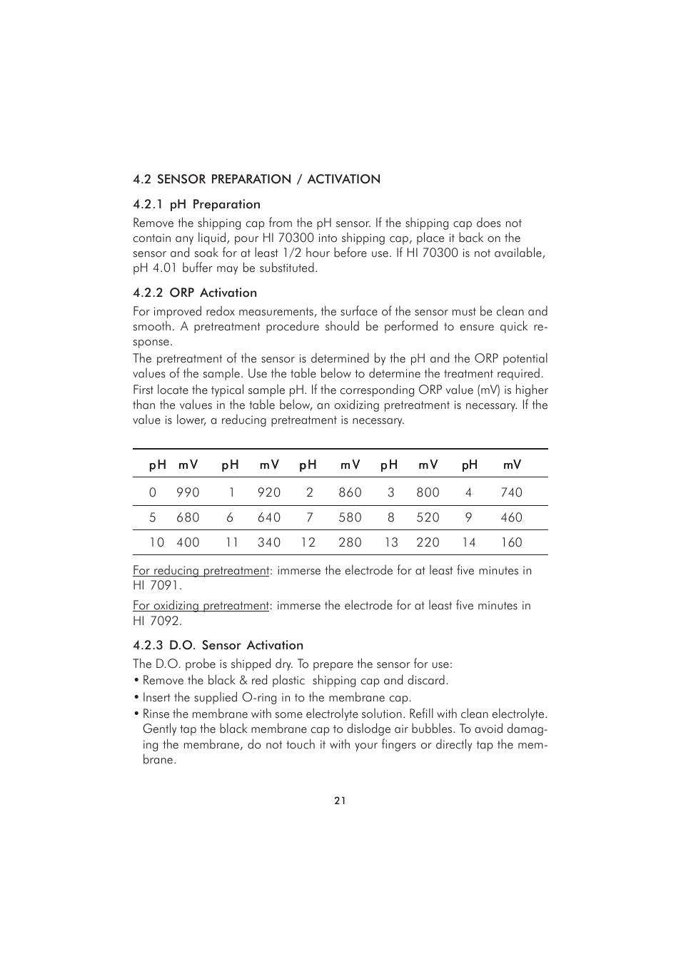 Hanna Instruments HI 9829 User Manual | Page 21 / 104