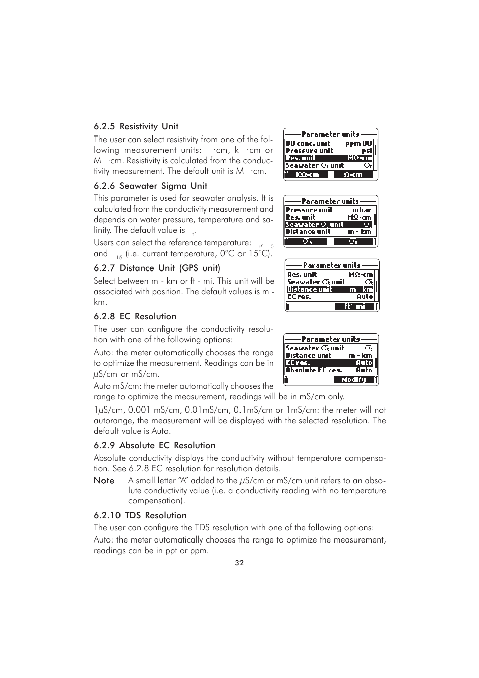 Hanna Instruments HI 9829 User Manual | Page 32 / 104