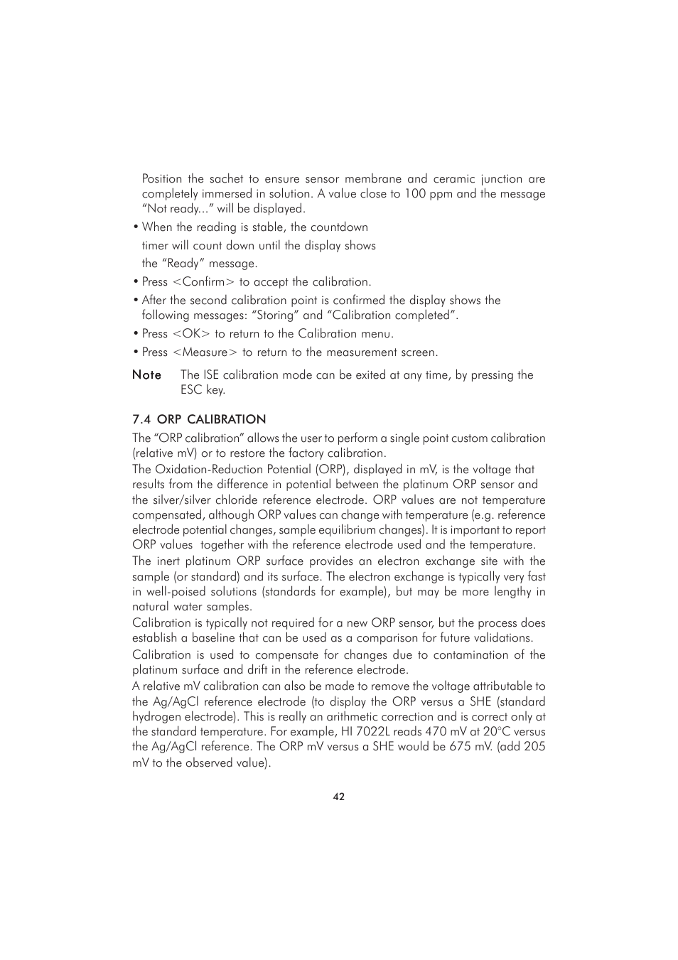 Hanna Instruments HI 9829 User Manual | Page 42 / 104