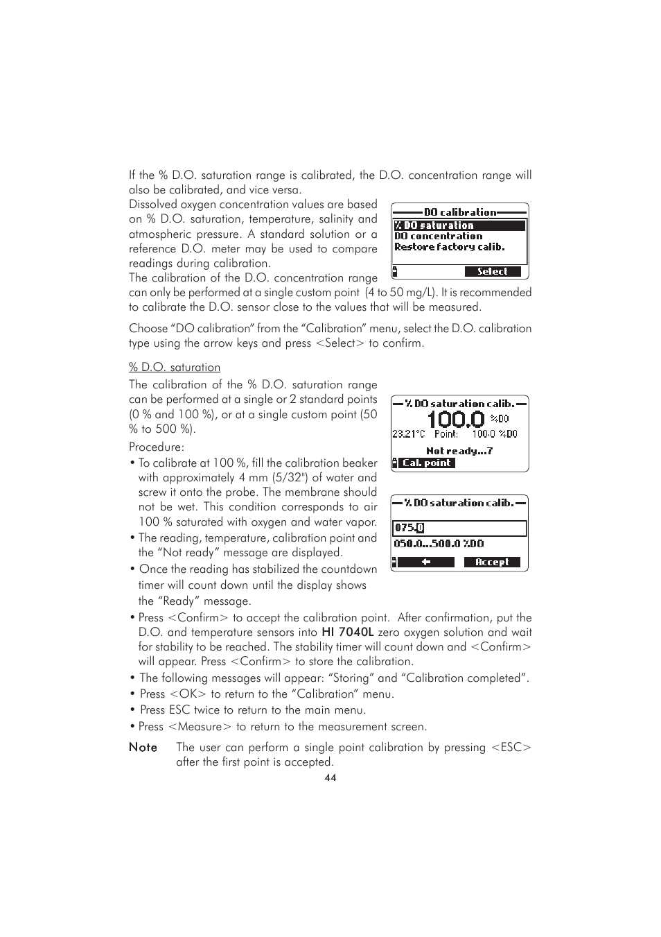 Hanna Instruments HI 9829 User Manual | Page 44 / 104