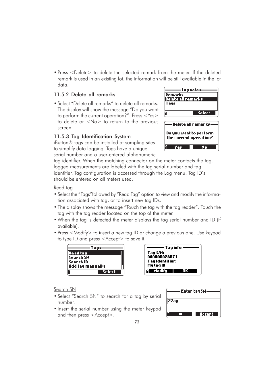 Hanna Instruments HI 9829 User Manual | Page 72 / 104