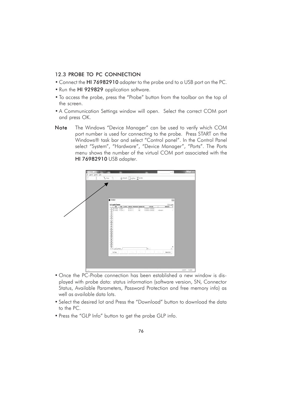 Hanna Instruments HI 9829 User Manual | Page 76 / 104
