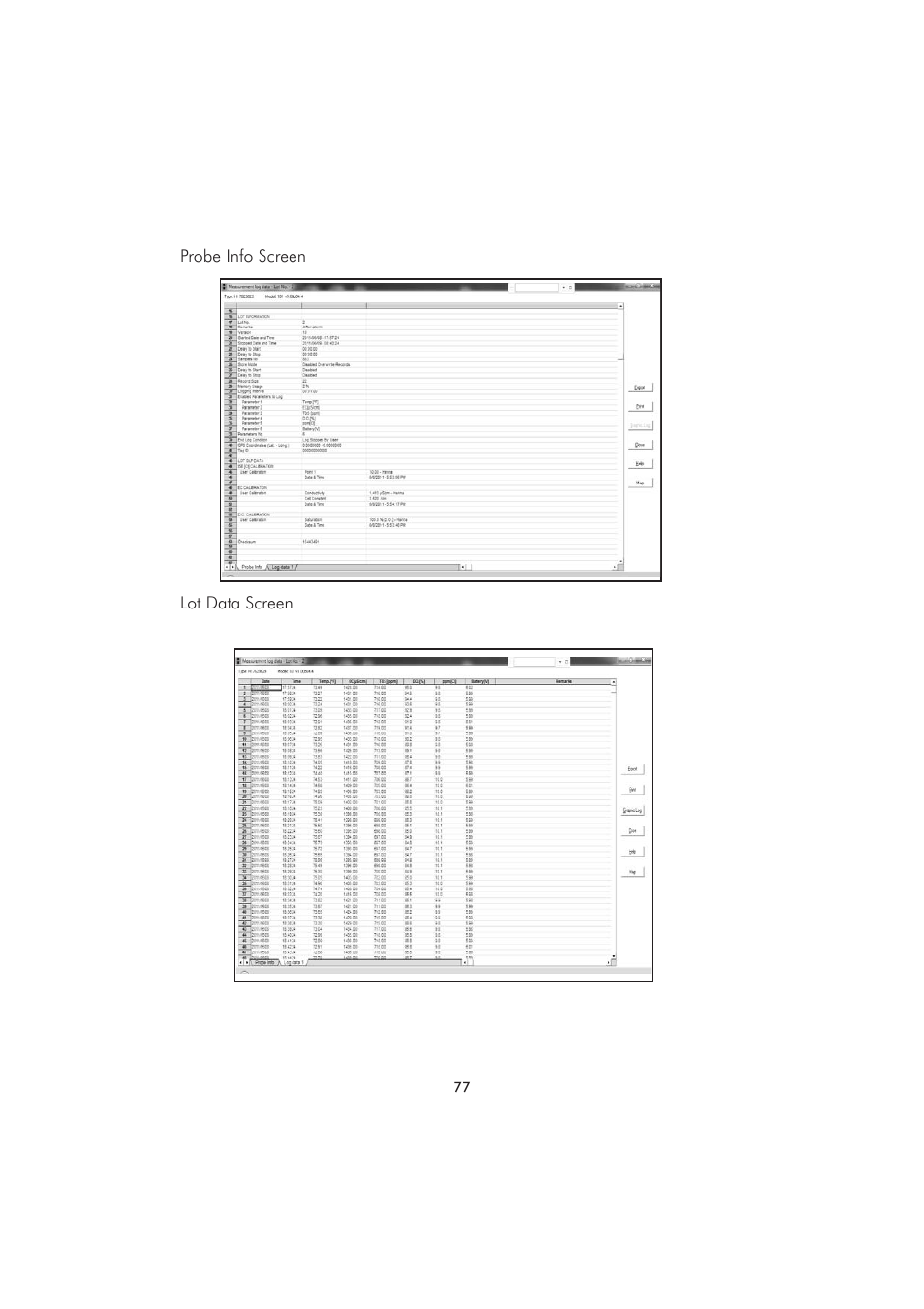 Hanna Instruments HI 9829 User Manual | Page 77 / 104