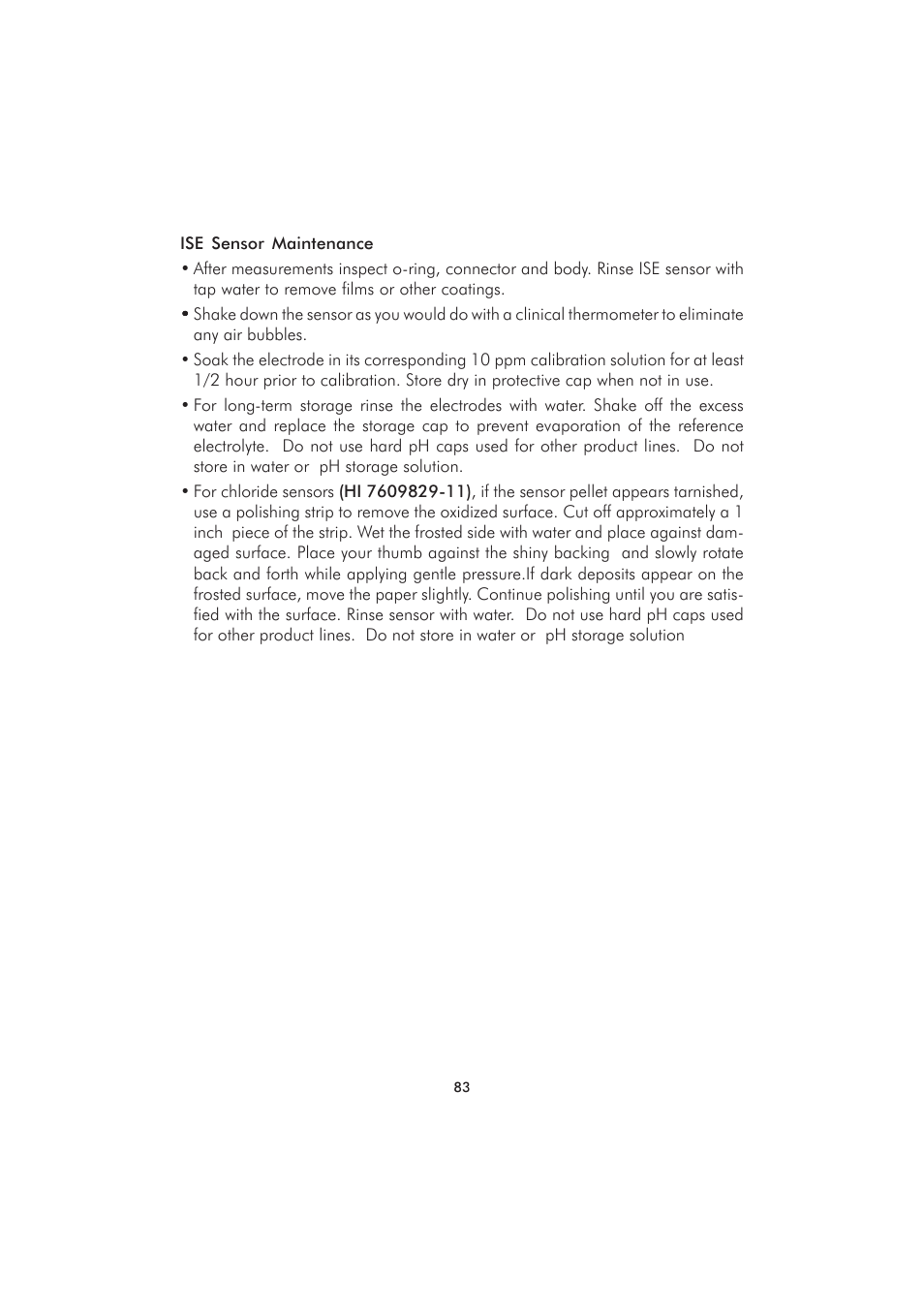 Hanna Instruments HI 9829 User Manual | Page 83 / 104