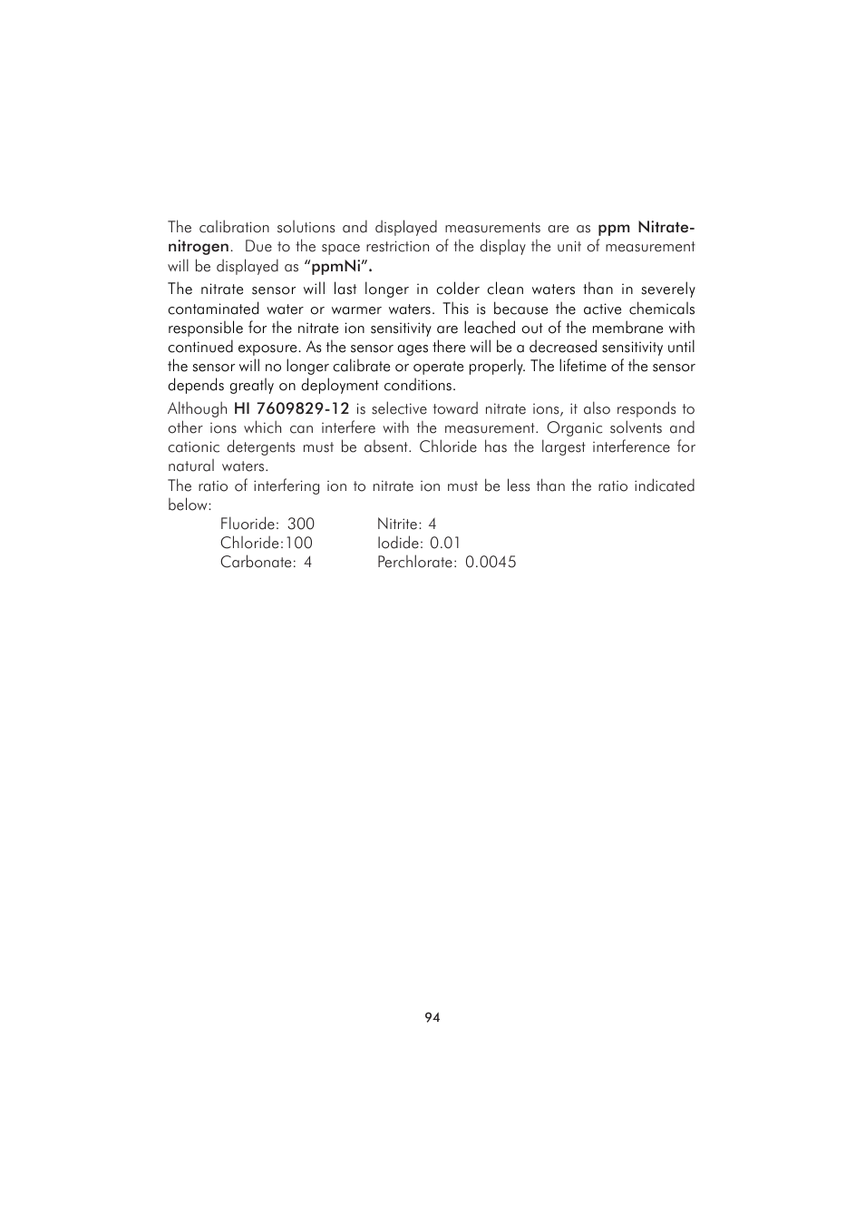 Hanna Instruments HI 9829 User Manual | Page 94 / 104