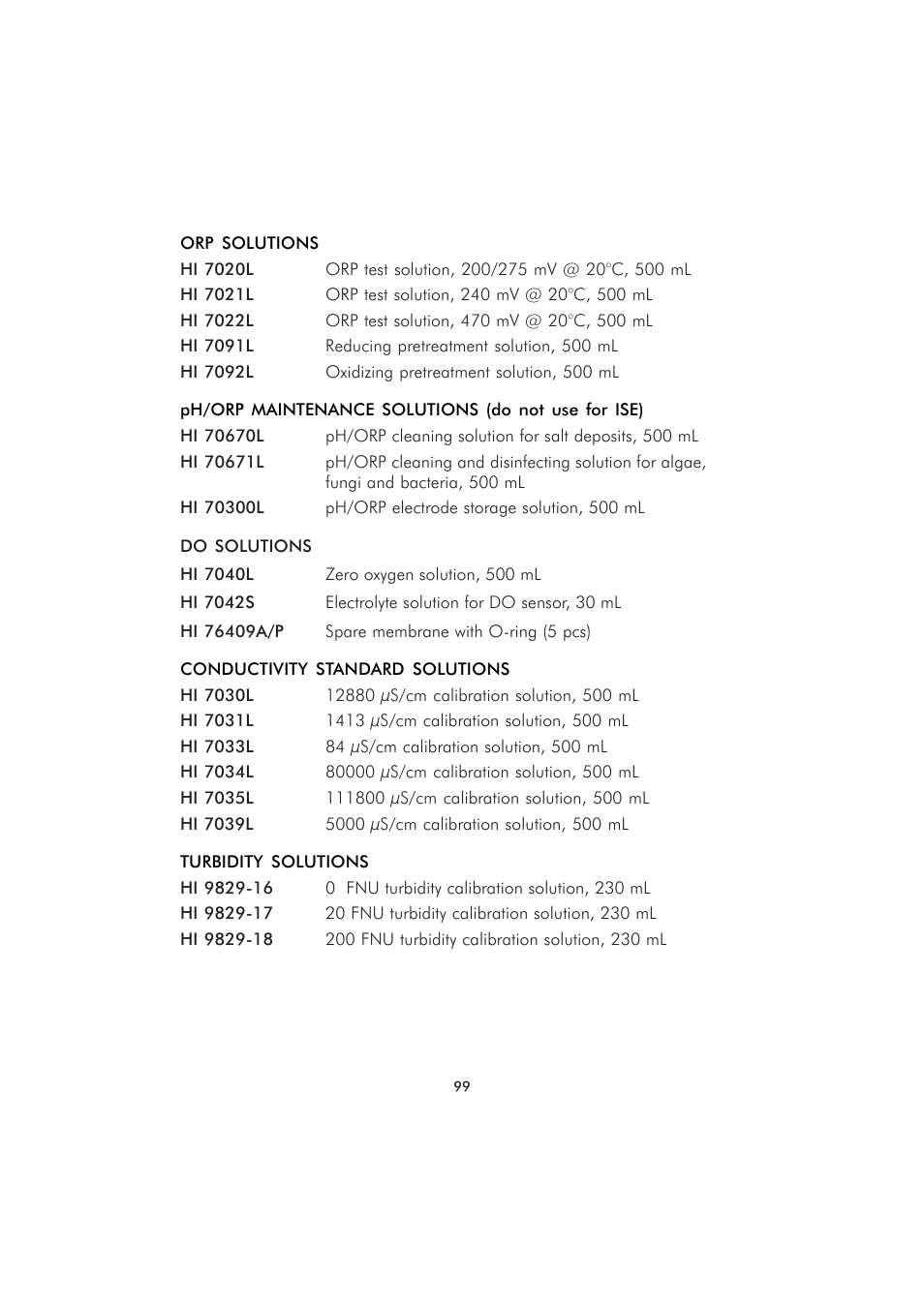 Hanna Instruments HI 9829 User Manual | Page 99 / 104