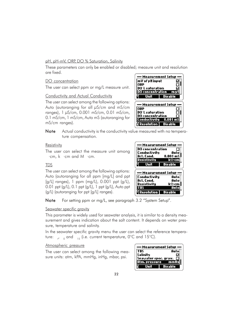 Hanna Instruments HI 98280 User Manual | Page 22 / 64