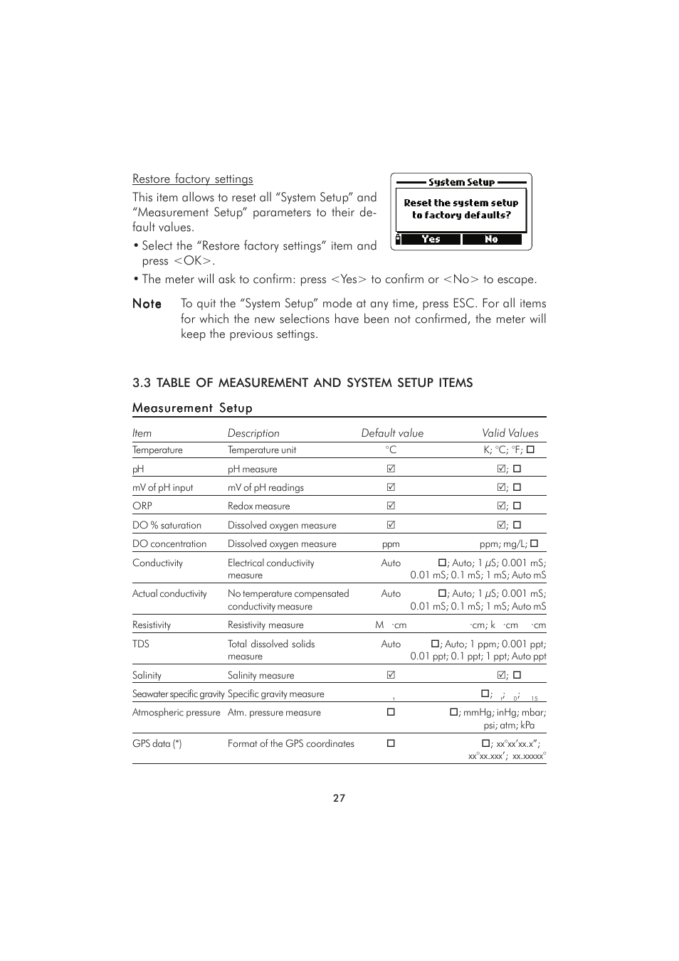 Hanna Instruments HI 98280 User Manual | Page 27 / 64