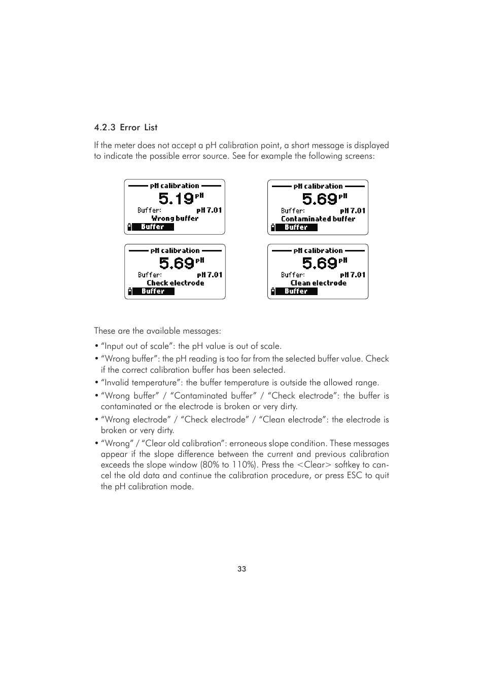 Hanna Instruments HI 98280 User Manual | Page 33 / 64