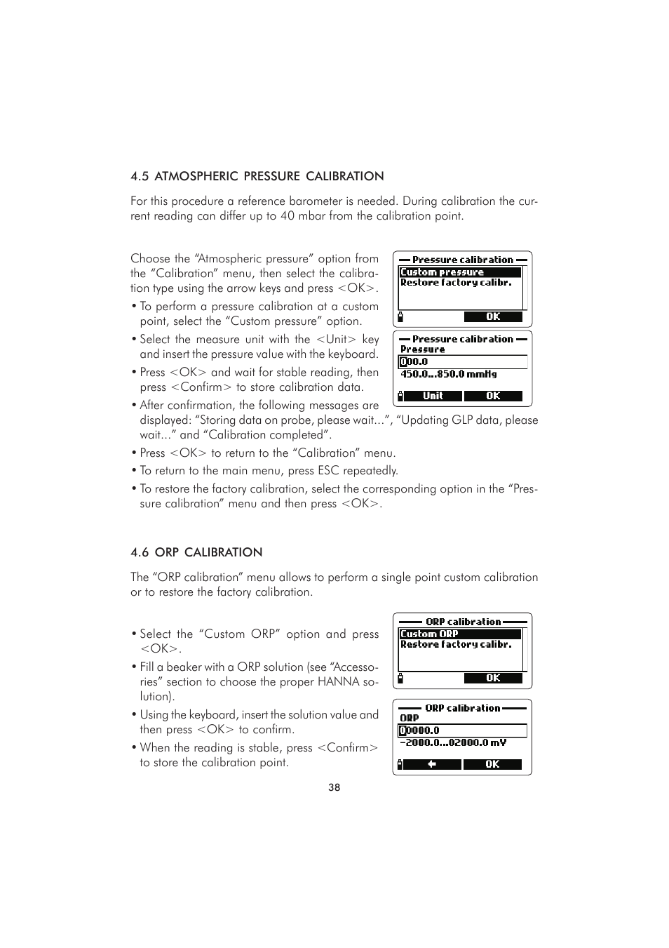 Hanna Instruments HI 98280 User Manual | Page 38 / 64