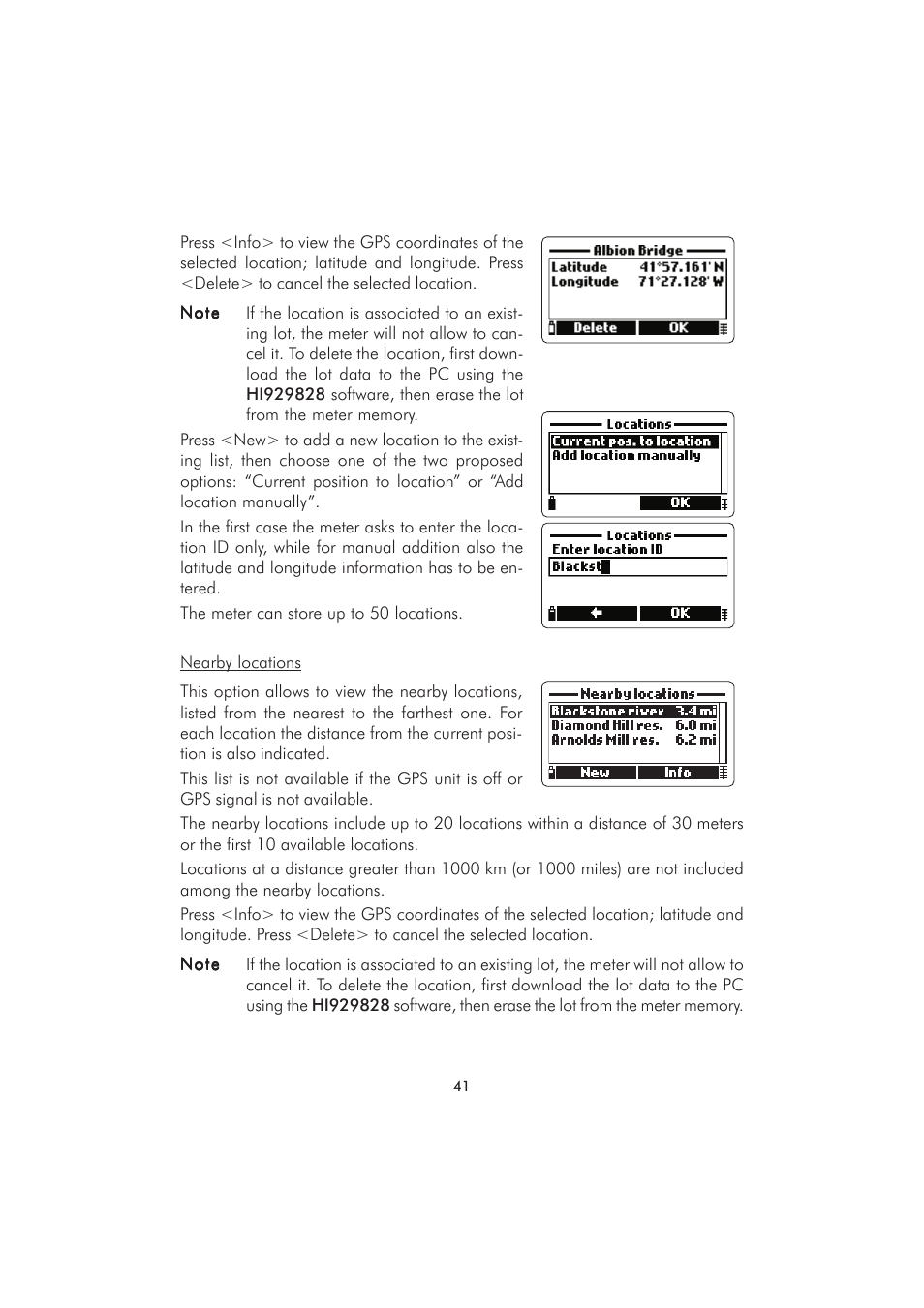 Hanna Instruments HI 98280 User Manual | Page 41 / 64