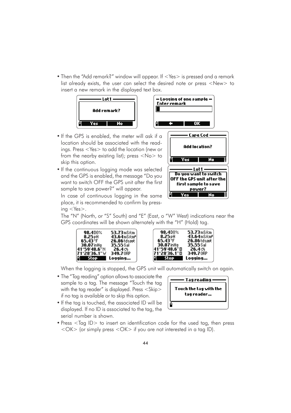 Hanna Instruments HI 98280 User Manual | Page 44 / 64