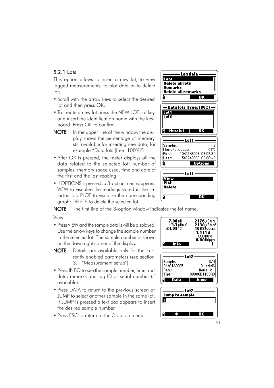 Hanna Instruments HI 9828 User Manual | Page 41 / 60