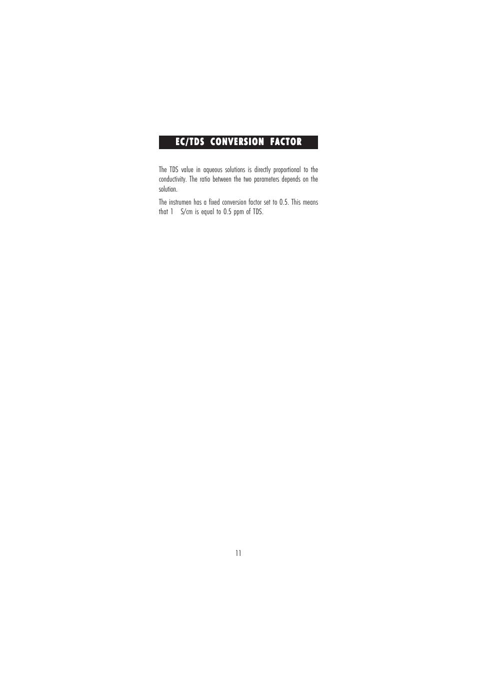Hanna Instruments HI 9812-5N User Manual | Page 11 / 16