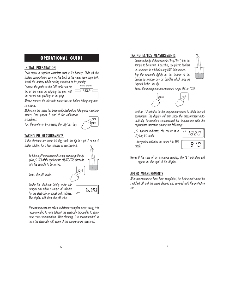 Hanna Instruments HI 9810 User Manual | Page 4 / 11
