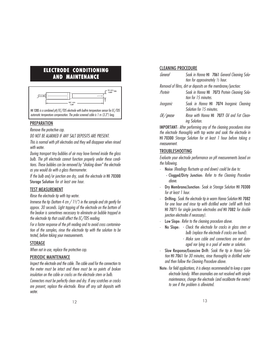 Hanna Instruments HI 9810 User Manual | Page 7 / 11