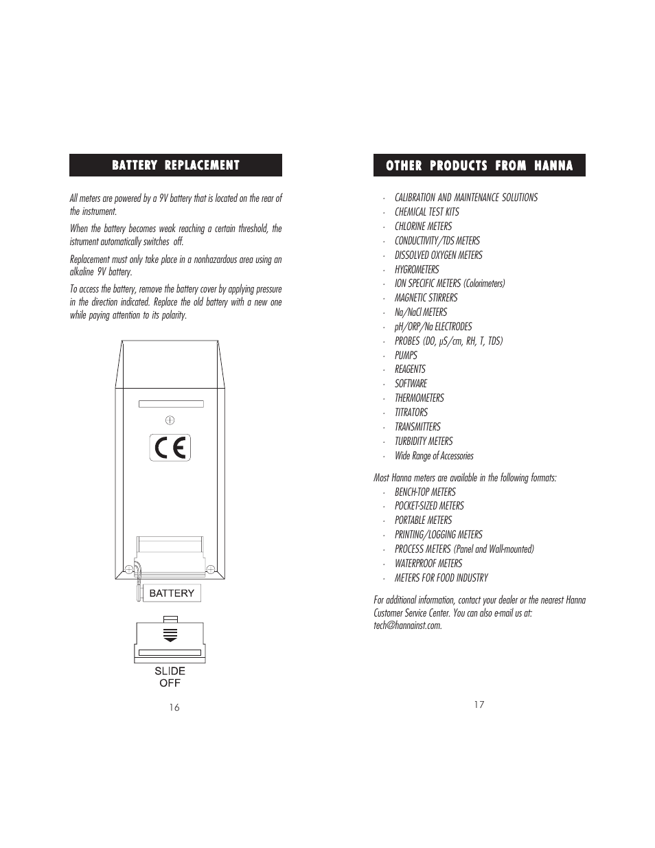 Hanna Instruments HI 9810 User Manual | Page 9 / 11