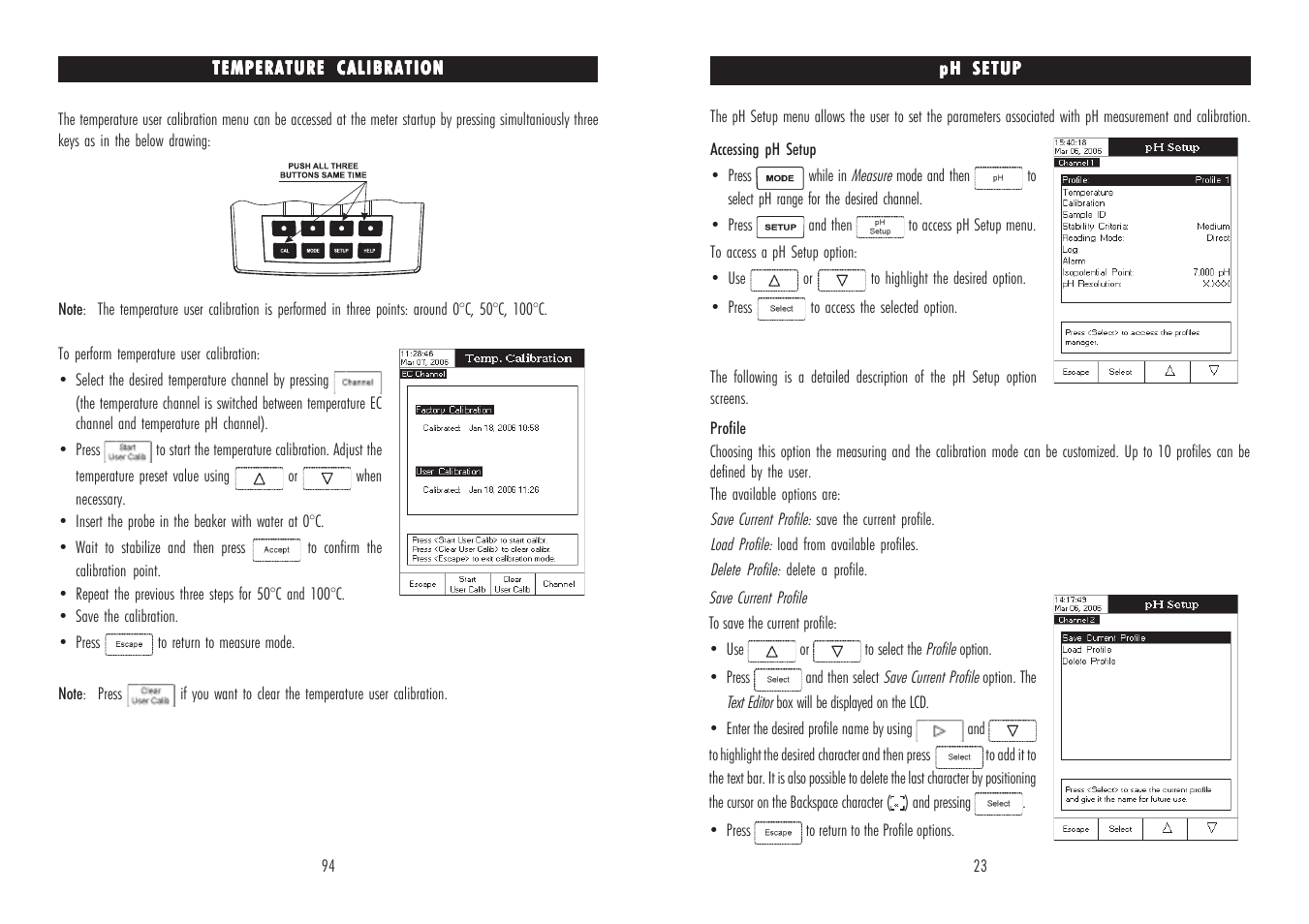 Hanna Instruments HI 4521 User Manual | Page 23 / 58