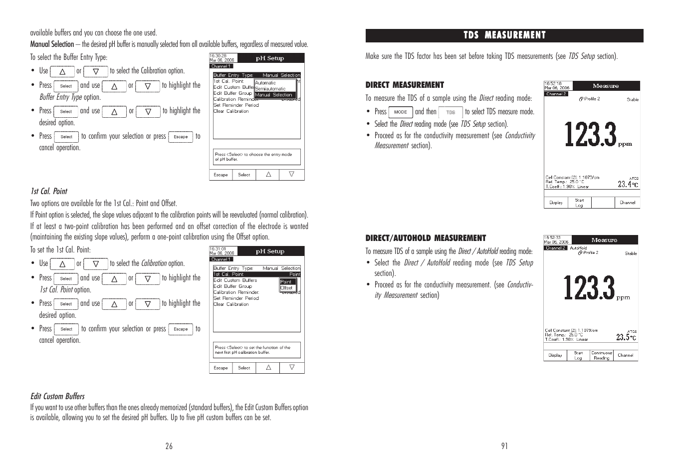 Hanna Instruments HI 4521 User Manual | Page 26 / 58
