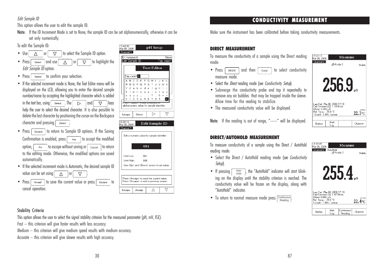 Hanna Instruments HI 4521 User Manual | Page 30 / 58