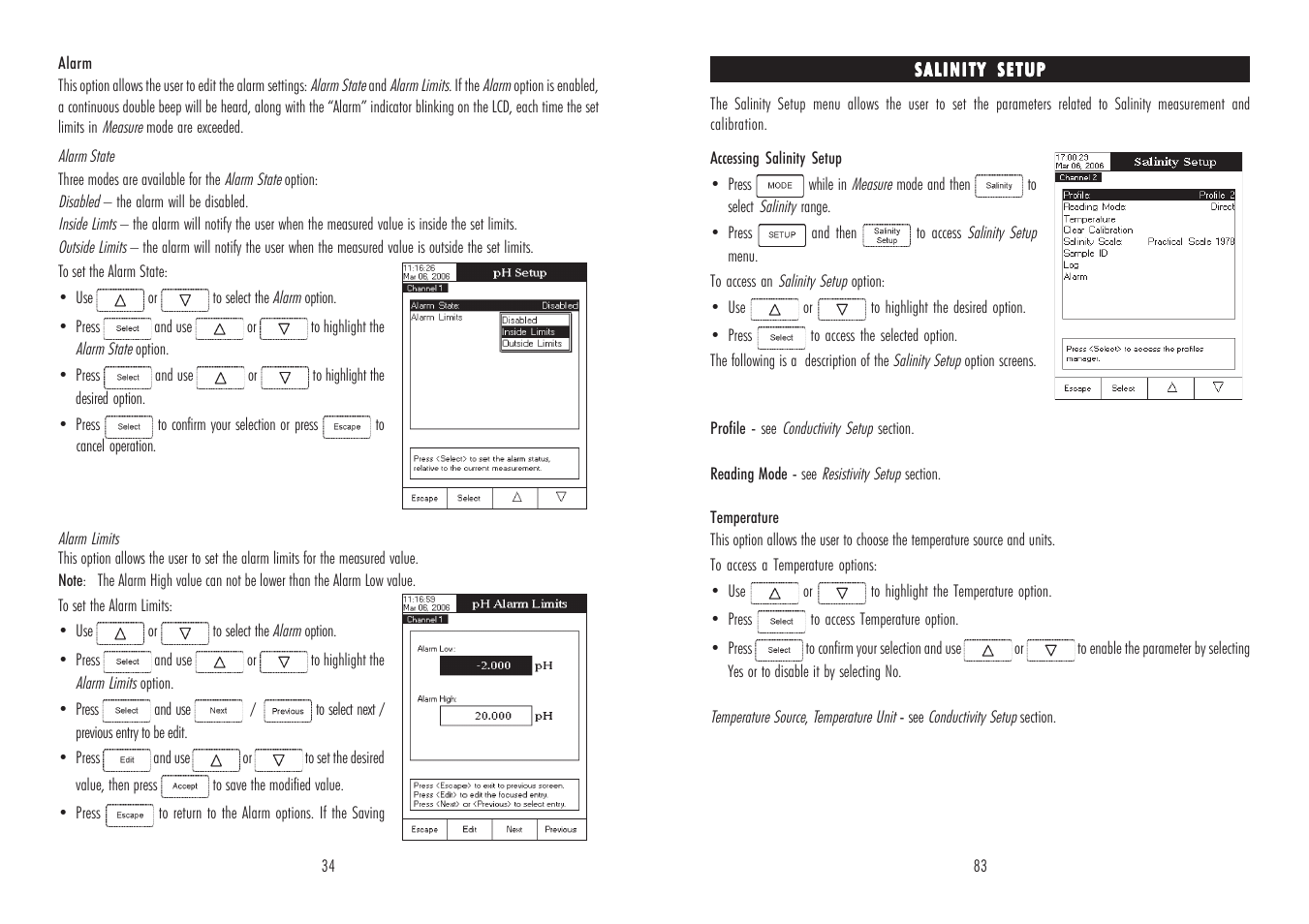 Hanna Instruments HI 4521 User Manual | Page 34 / 58