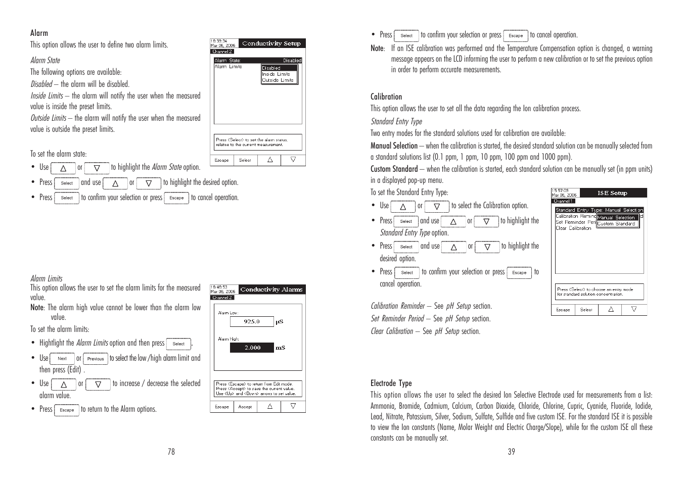 Hanna Instruments HI 4521 User Manual | Page 39 / 58