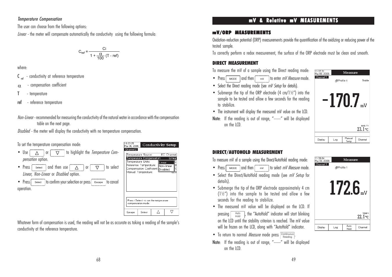Hanna Instruments HI 4521 User Manual | Page 49 / 58
