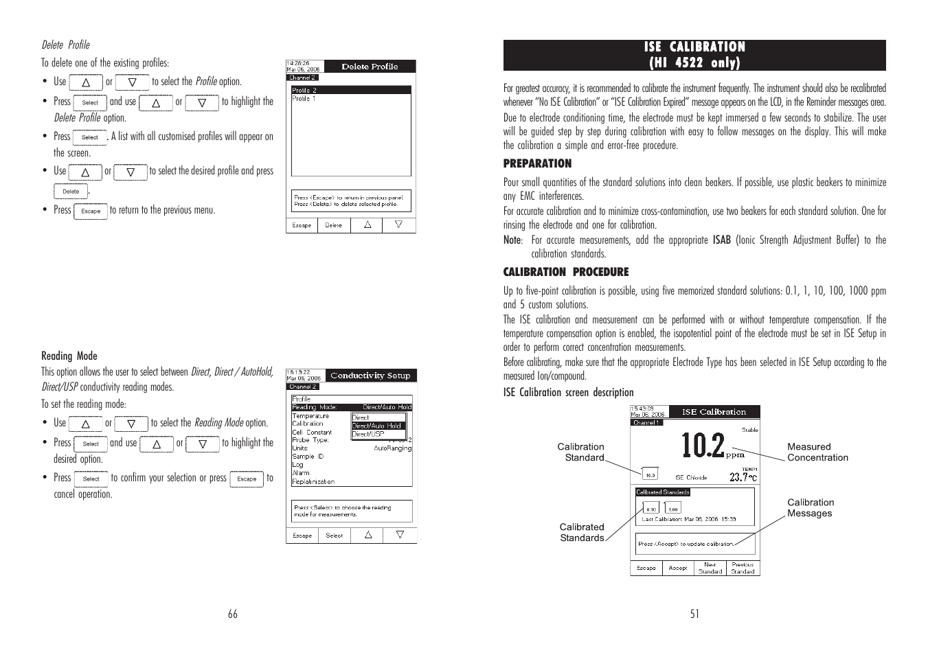 Hanna Instruments HI 4521 User Manual | Page 51 / 58