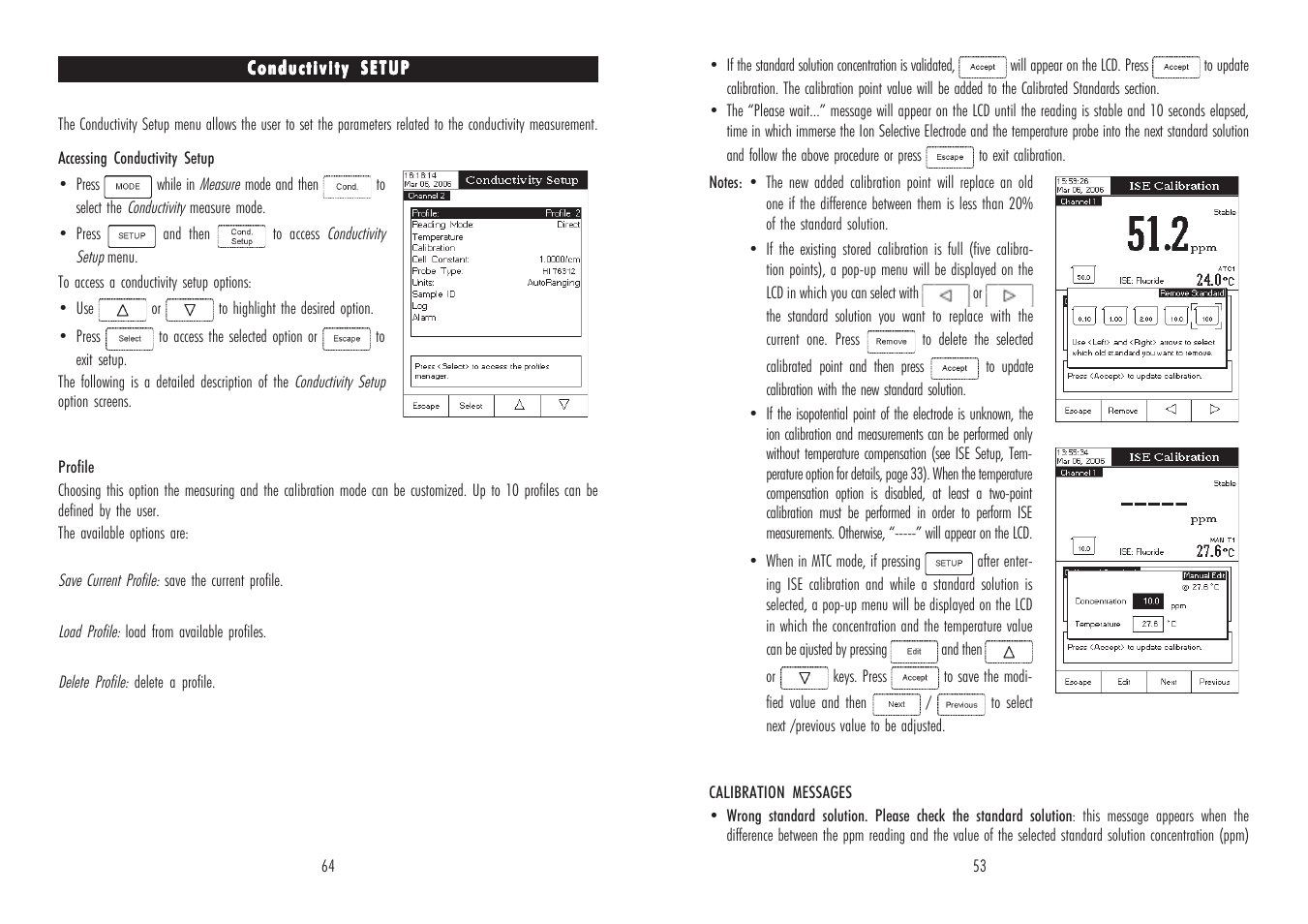Hanna Instruments HI 4521 User Manual | Page 53 / 58