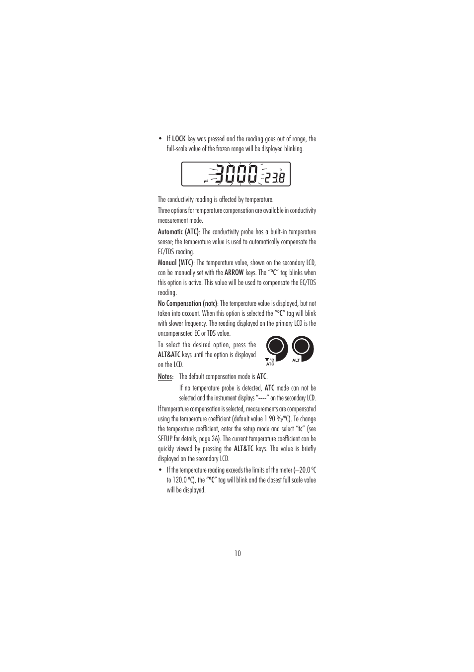 Hanna Instruments HI 2550 User Manual | Page 10 / 64