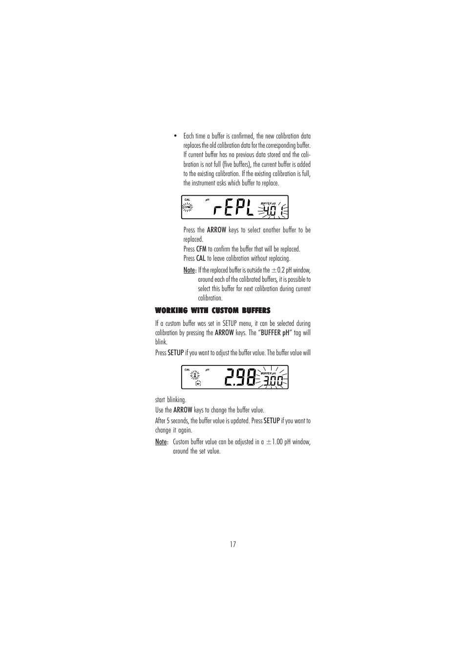 Hanna Instruments HI 2550 User Manual | Page 17 / 64
