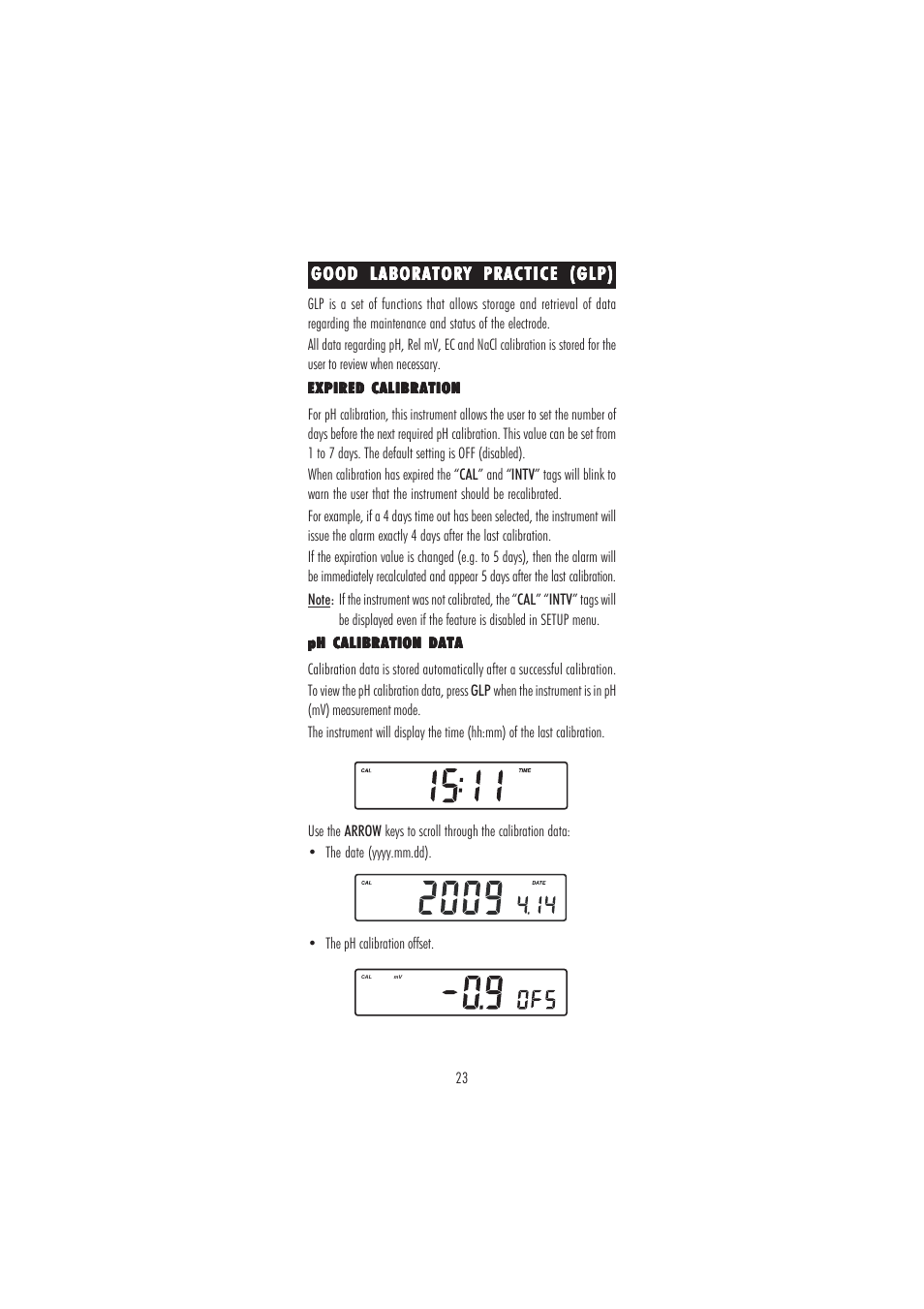 Hanna Instruments HI 2550 User Manual | Page 23 / 64