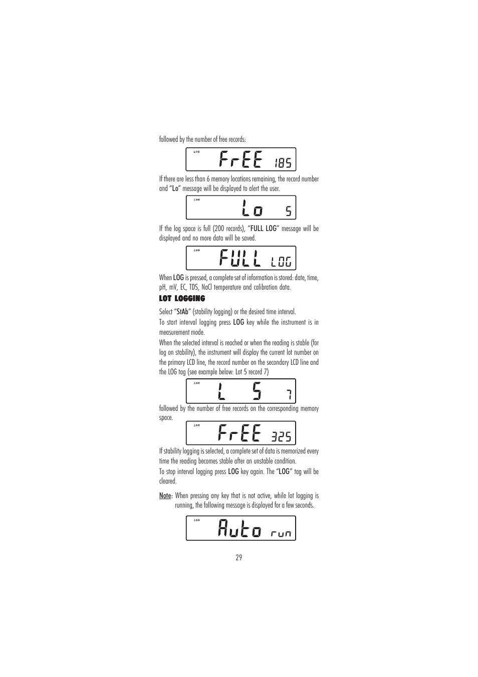 Hanna Instruments HI 2550 User Manual | Page 29 / 64