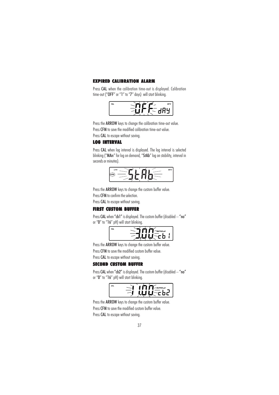 Hanna Instruments HI 2550 User Manual | Page 37 / 64