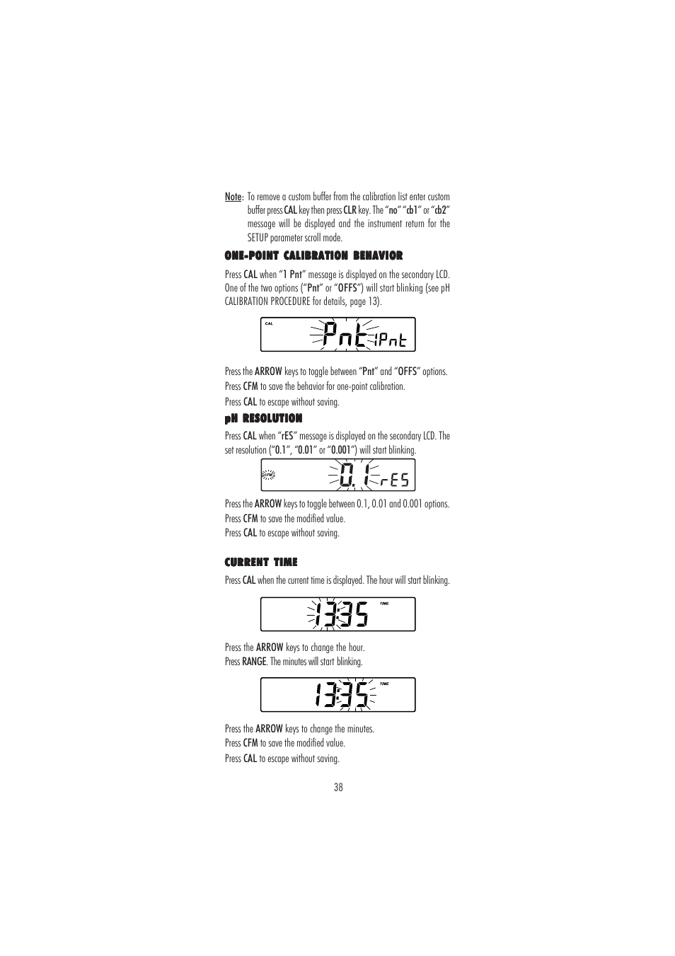 Hanna Instruments HI 2550 User Manual | Page 38 / 64