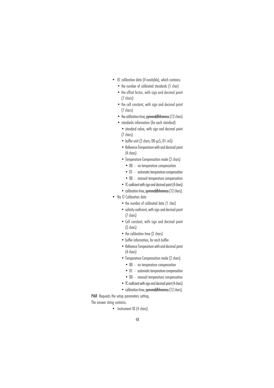 Hanna Instruments HI 2550 User Manual | Page 48 / 64