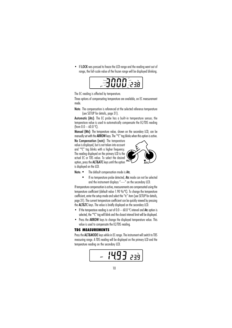 Hanna Instruments HI 255 User Manual | Page 10 / 56