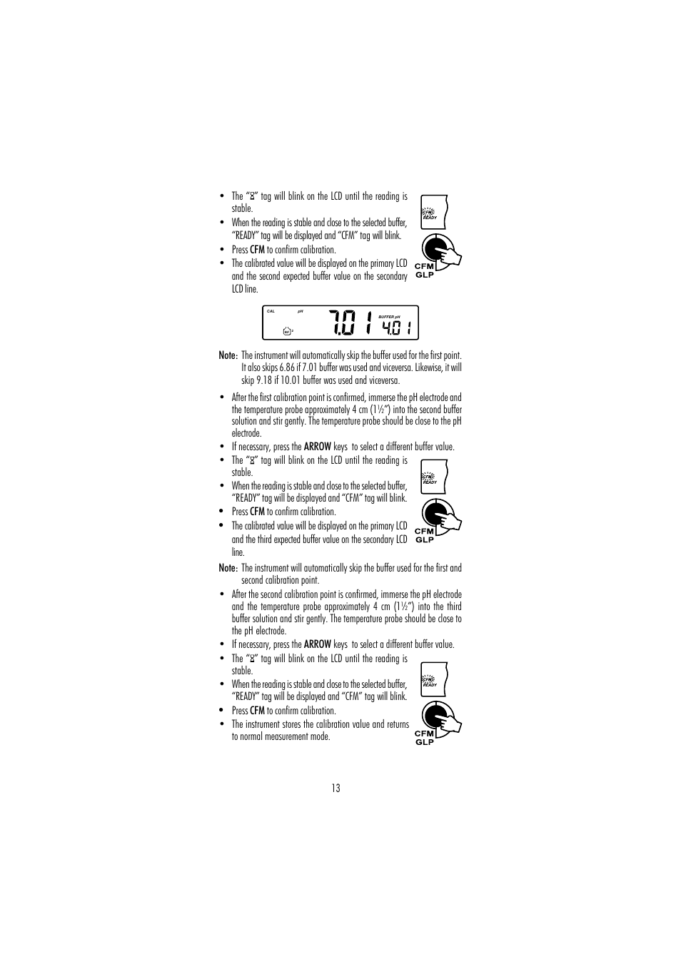 Hanna Instruments HI 255 User Manual | Page 13 / 56