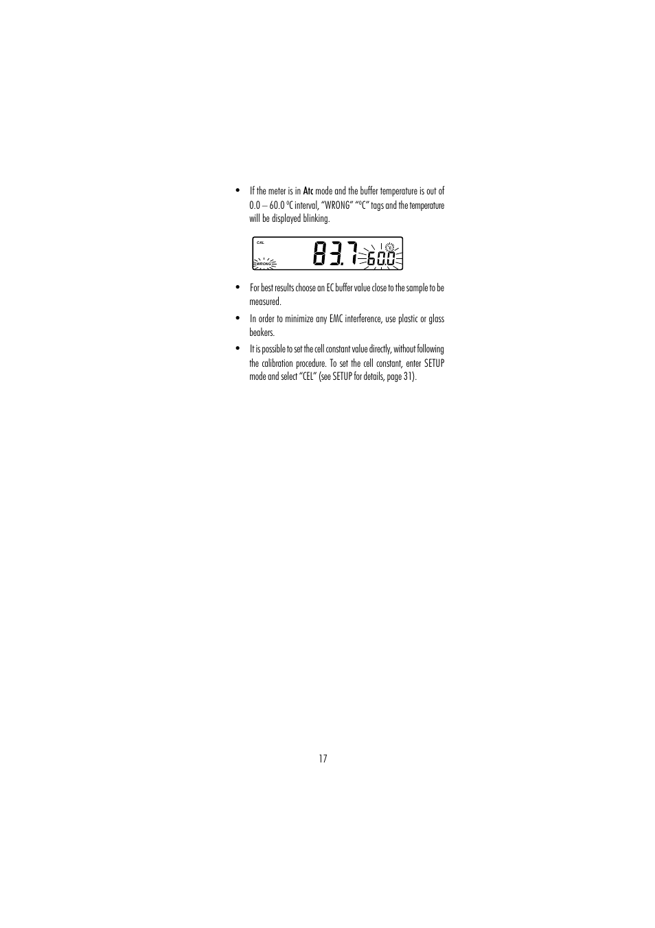 Hanna Instruments HI 255 User Manual | Page 17 / 56