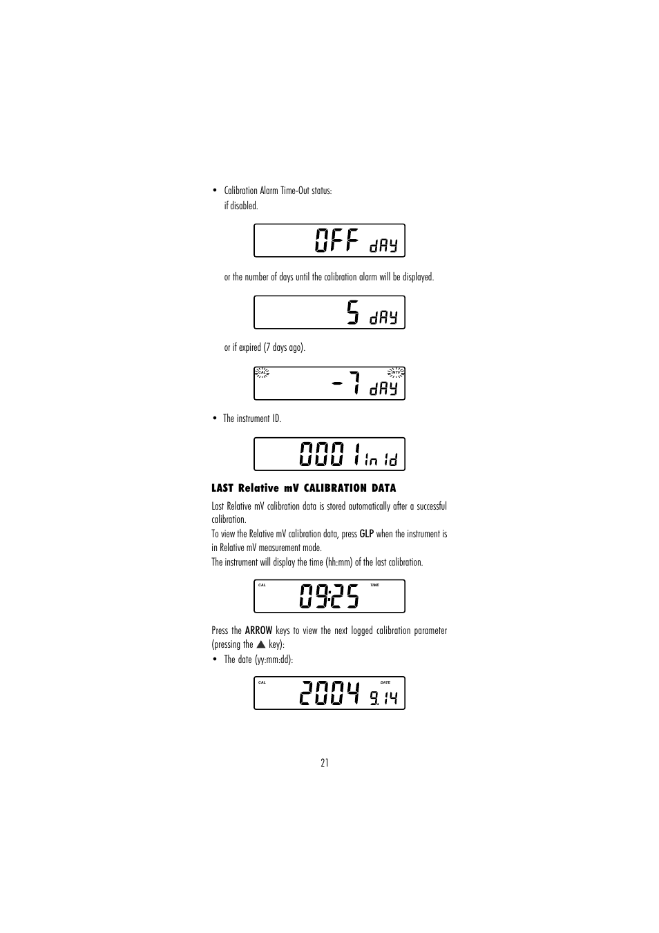 Hanna Instruments HI 255 User Manual | Page 21 / 56