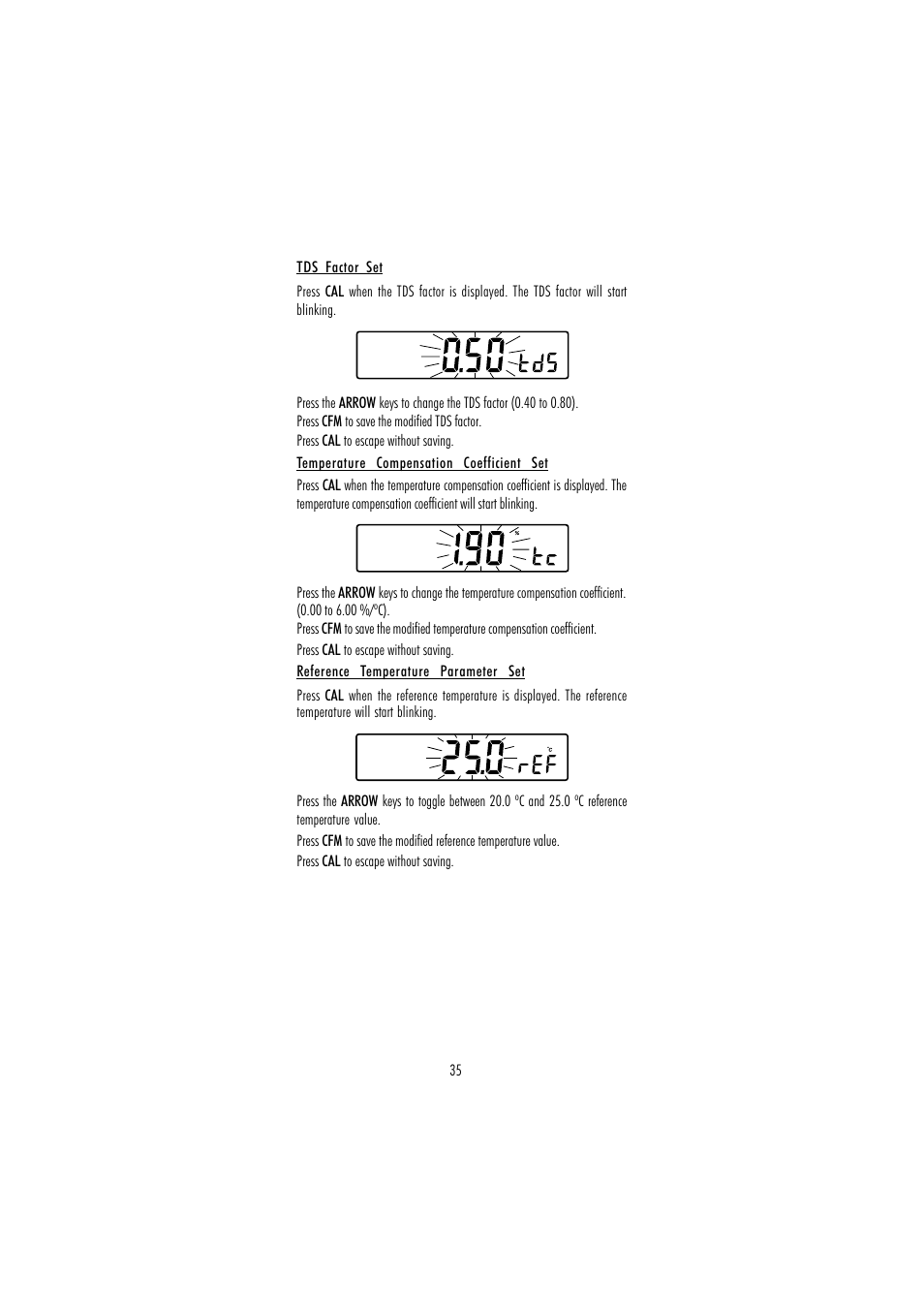 Hanna Instruments HI 255 User Manual | Page 35 / 56