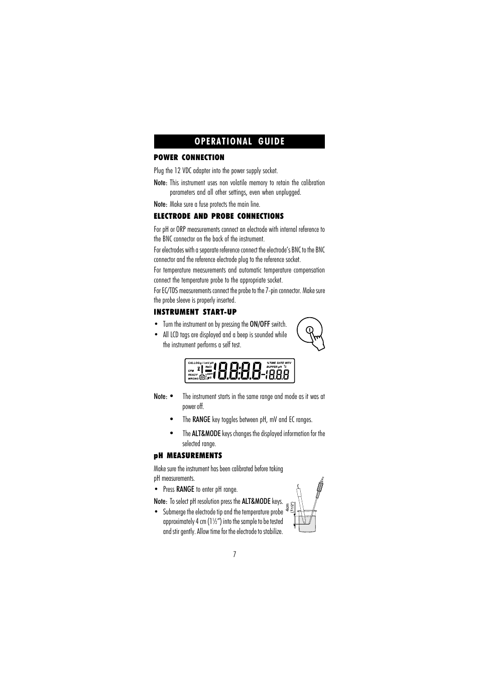 Hanna Instruments HI 255 User Manual | Page 7 / 56