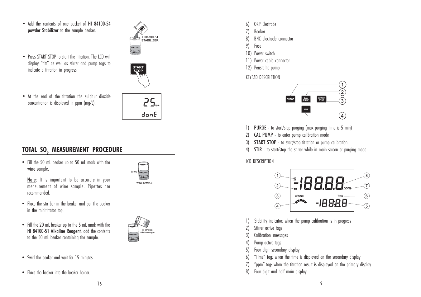 Hanna Instruments HI 84100 User Manual | Page 9 / 12