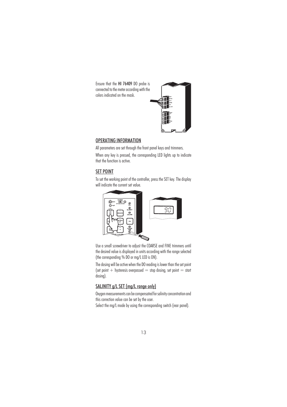 Hanna Instruments HI 8410 User Manual | Page 13 / 20