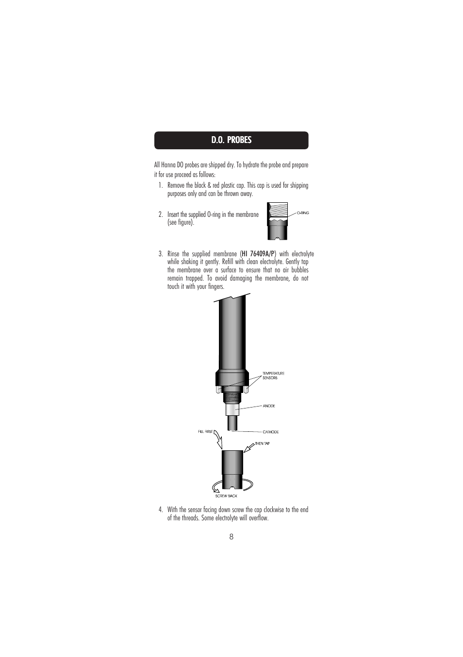 Hanna Instruments HI 8410 User Manual | Page 8 / 20