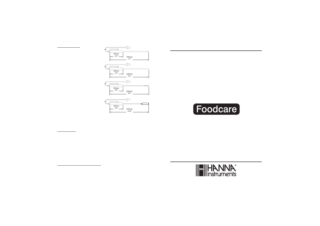 Hanna Instruments HI 149-00 User Manual | 2 pages