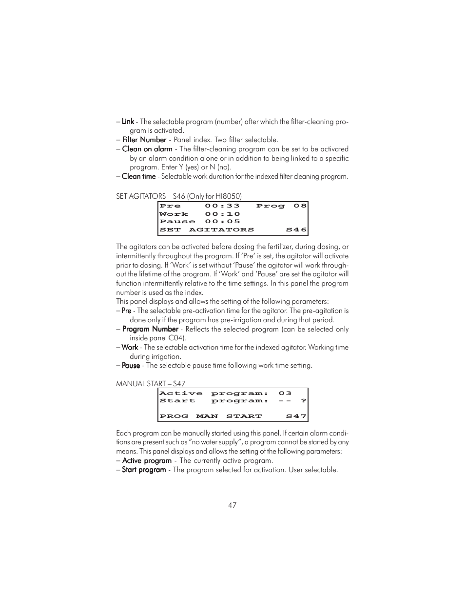 Hanna Instruments HI 8050 User Manual | Page 47 / 80