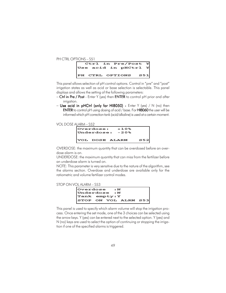 Hanna Instruments HI 8050 User Manual | Page 49 / 80